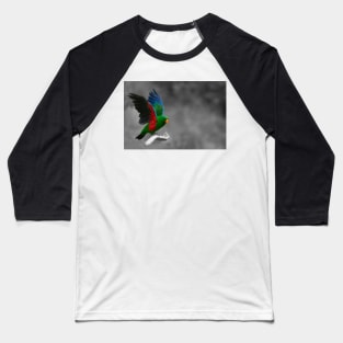 Beautiful brightly coloured Eclectus parrot Baseball T-Shirt